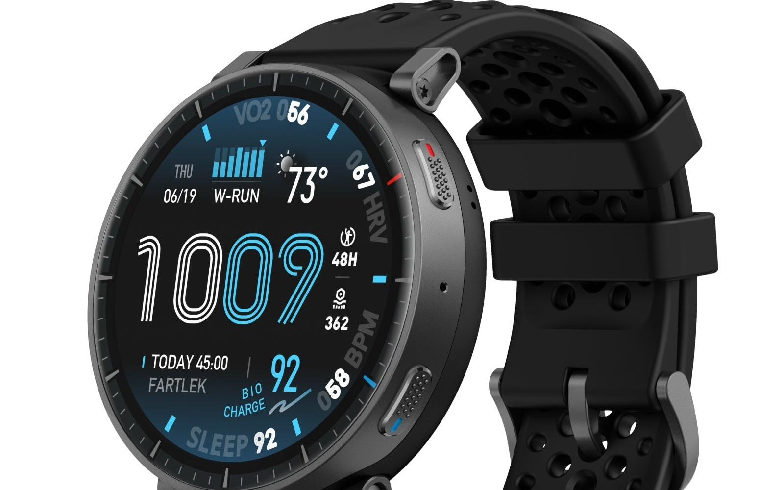 Amazfit推Active Max运动智能手表：1.5" 3000nits OLED圆屏