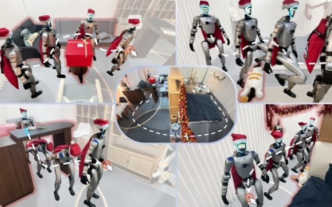 银河通用✖清华|给机器人赋能“避障天赋”,像成龙一样在你家里灵活穿梭!