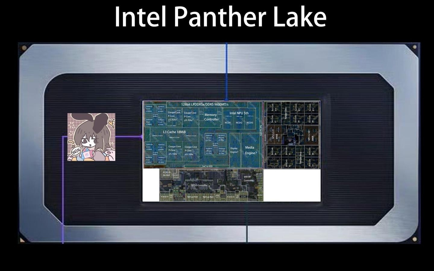 英特尔“Panther Lake - H”移动端处理器细节大曝光