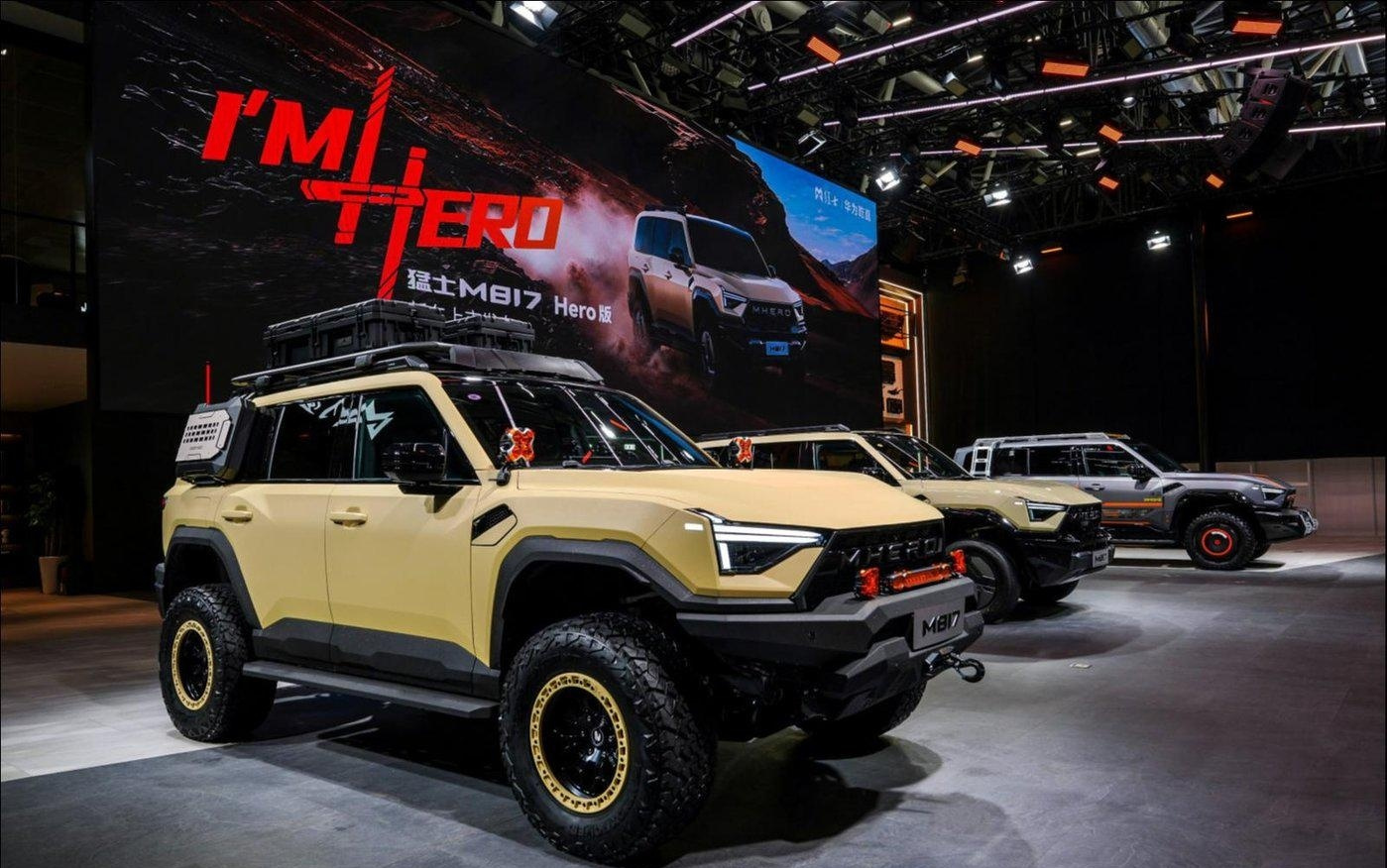 猛士汽车有了华为，越野开始不讲武德了？