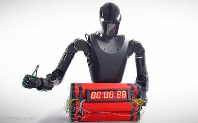 AI士兵崛起？俄乌战场惊现持枪人形机器人