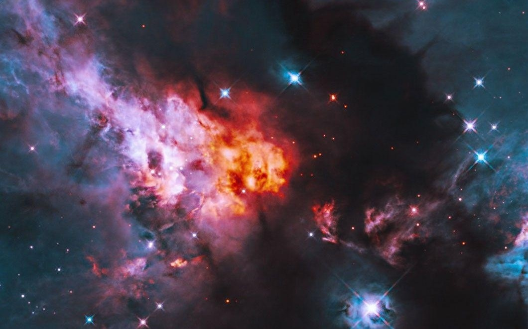 2026开年大片：哈勃带你围观2400光年外的“恒星产房”