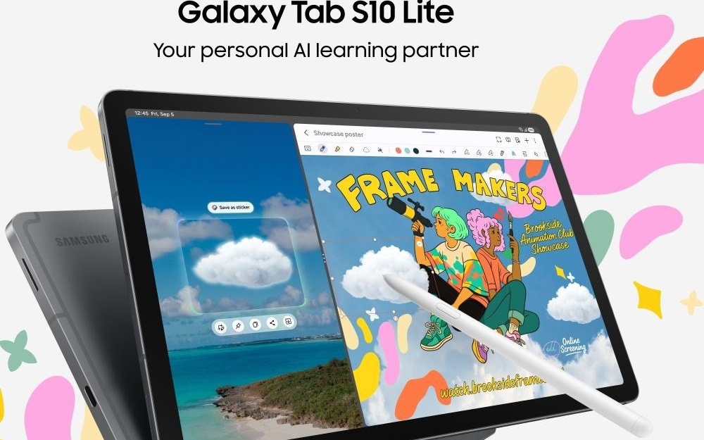 三星推出 Galaxy Tab S10 Lite 平板电脑：Exynos 1380，附 S Pen