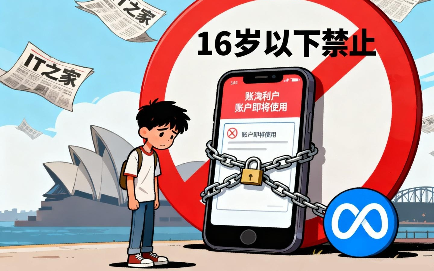 配合澳大利亚新规，Meta将关停16岁以下未成年人社交媒体账户