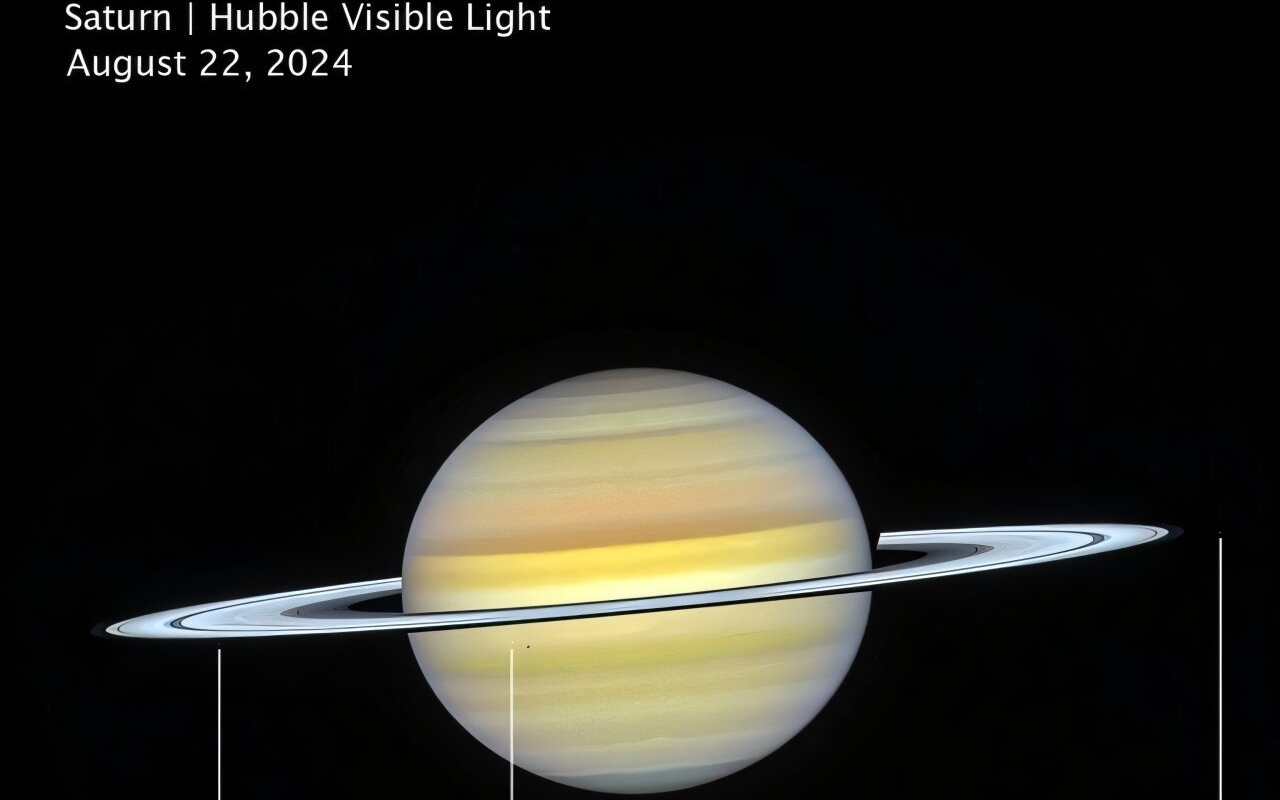 土星“真面目”首次全景呈现