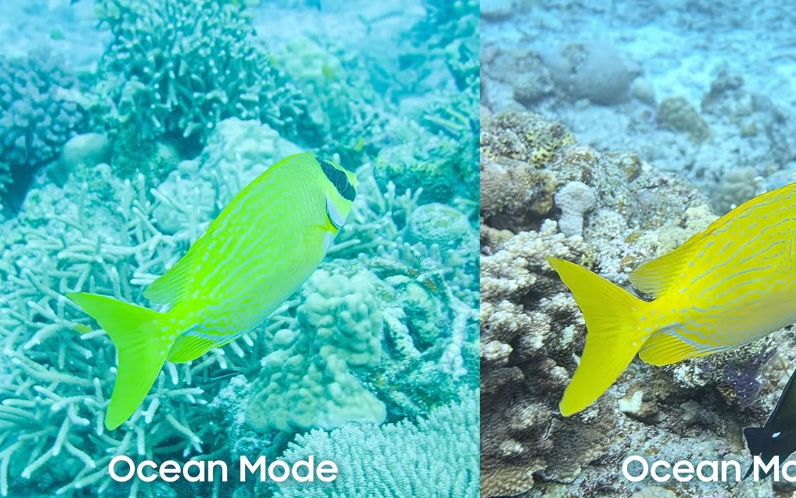 三星Galaxy S26 Ultra手机开放“海洋模式”，水下拍摄消除偏色