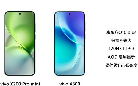6.31英寸最强小直屏！vivo X300屏幕规格揭晓：最窄四等边+超声波指纹2.0