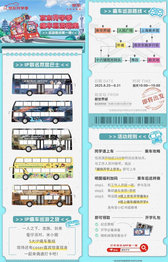 上海、武汉、西安用户有福了，8月25日起京东携11大IP开启痛车巡游