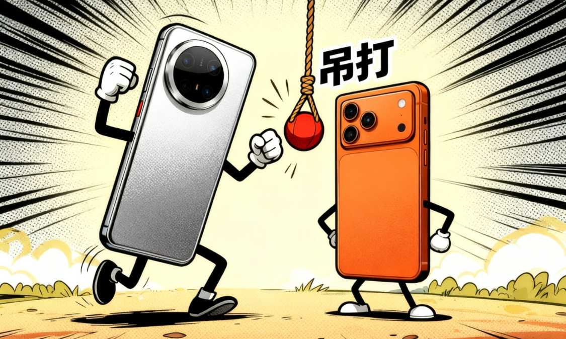你信吗？博主爆料：Mate 80能把iPhone 17打的找不到北