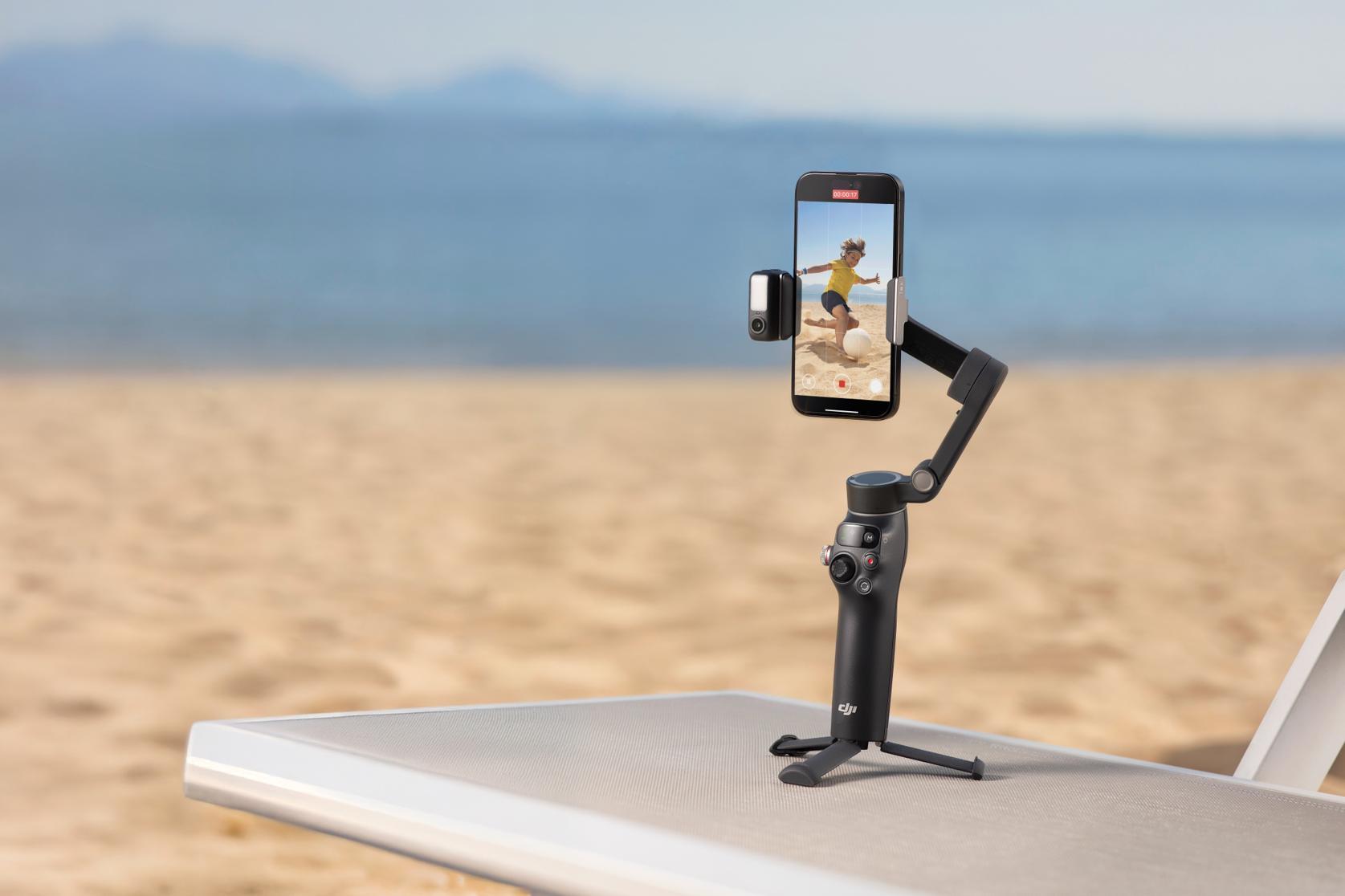 大疆Osmo Mobile 8发布！一键剪辑+三轴防抖，898元真超值？