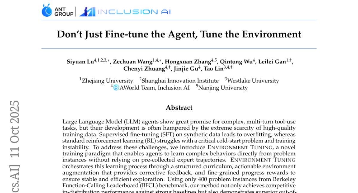 谷歌、西湖大学等顶尖机构联合发现AI训练的全新思路