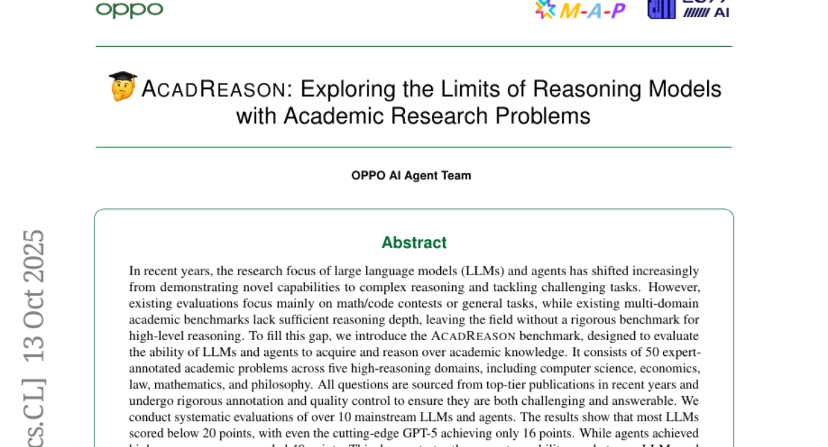 OpenAI团队发现现有AI在学术推理上远不如我们想象的聪明