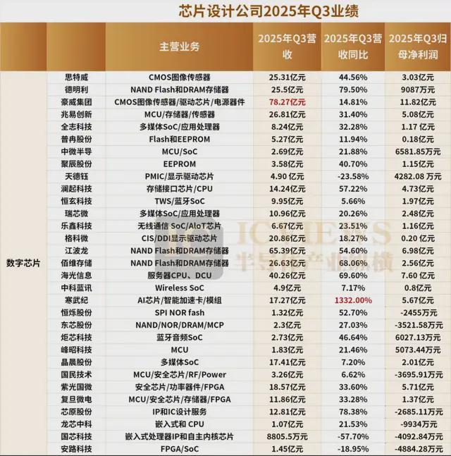 国产芯片设计公司，谁是最大赢家？