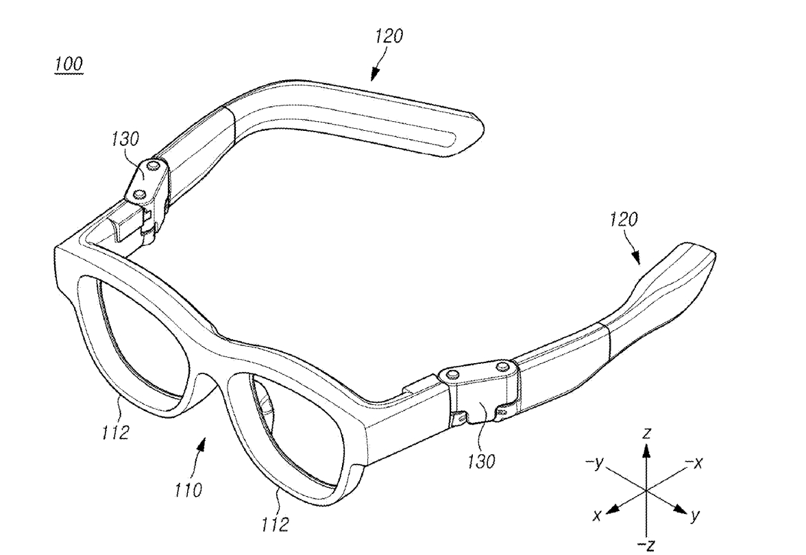 三星AR眼镜专利曝光：创新铰链设计提升佩戴舒适度