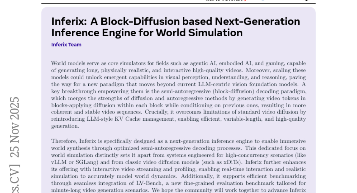 阿里巴巴达摩院发布Inferix，让AI像导演一样制作超长视频