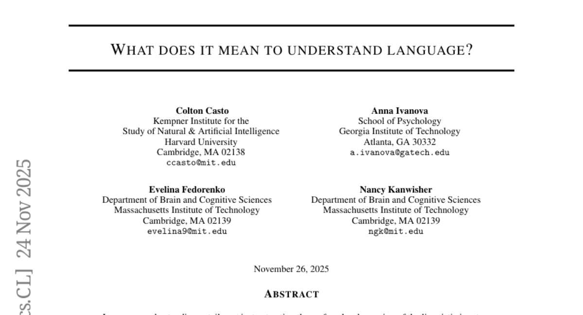 哈佛、MIT联合发现语言理解的神经密码