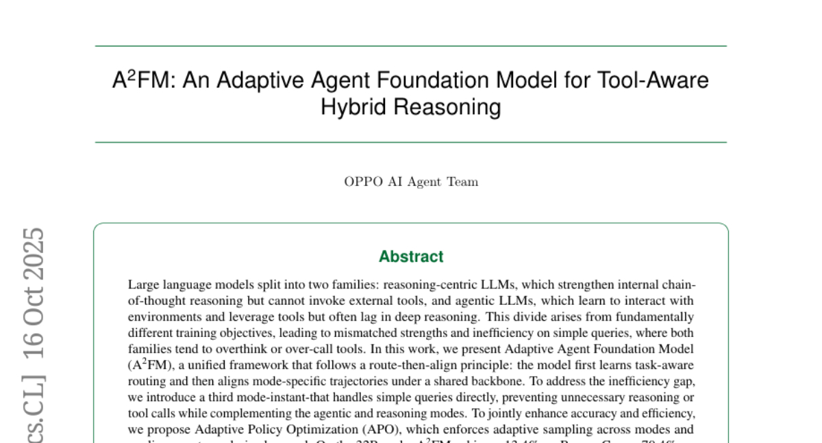 OPPO AI团队首创"三模式合一"智能模型