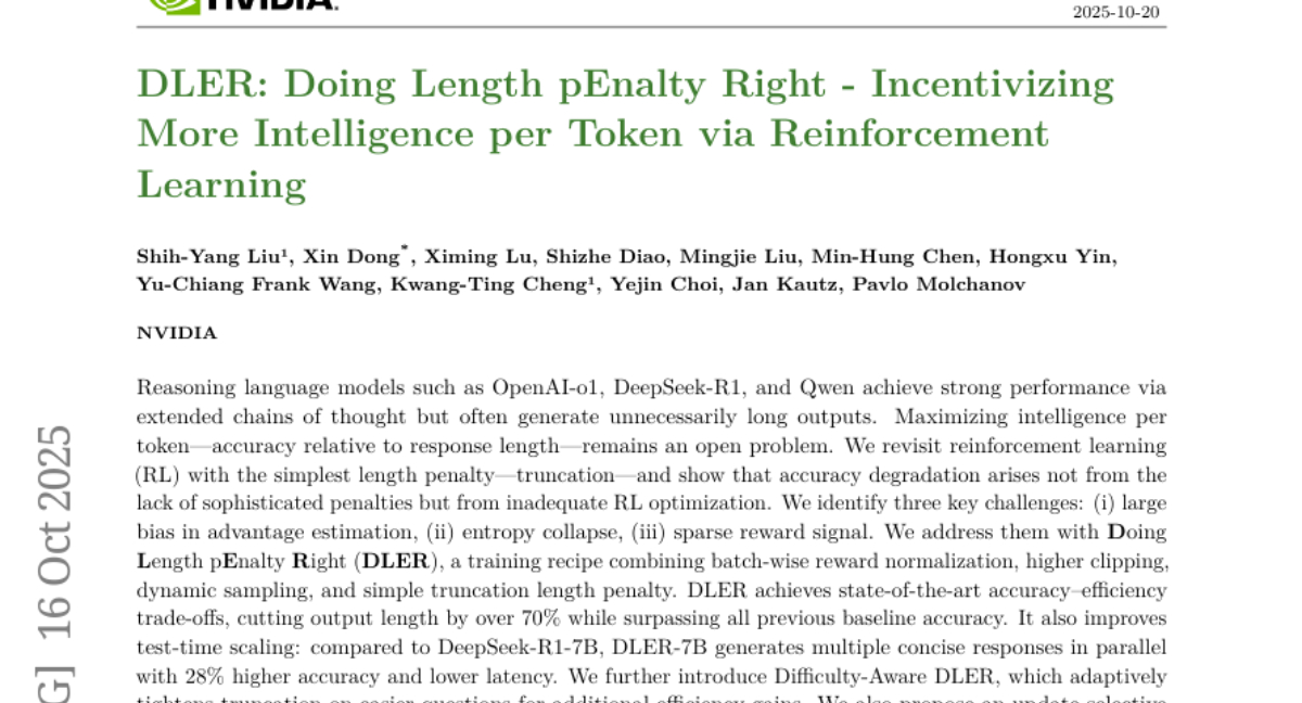 NVIDIA揭秘:如何让AI思考更高效，用更少的"大脑"产生更好的答案