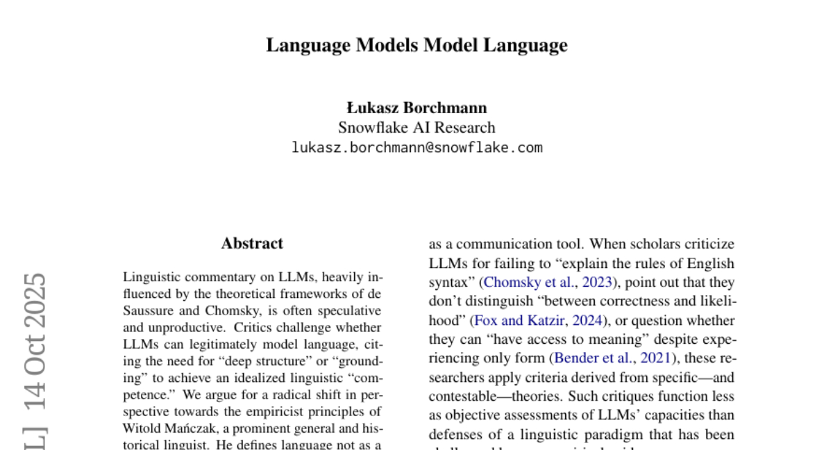 Snowflake AI挑战：大语言模型非随机鹦鹉假说