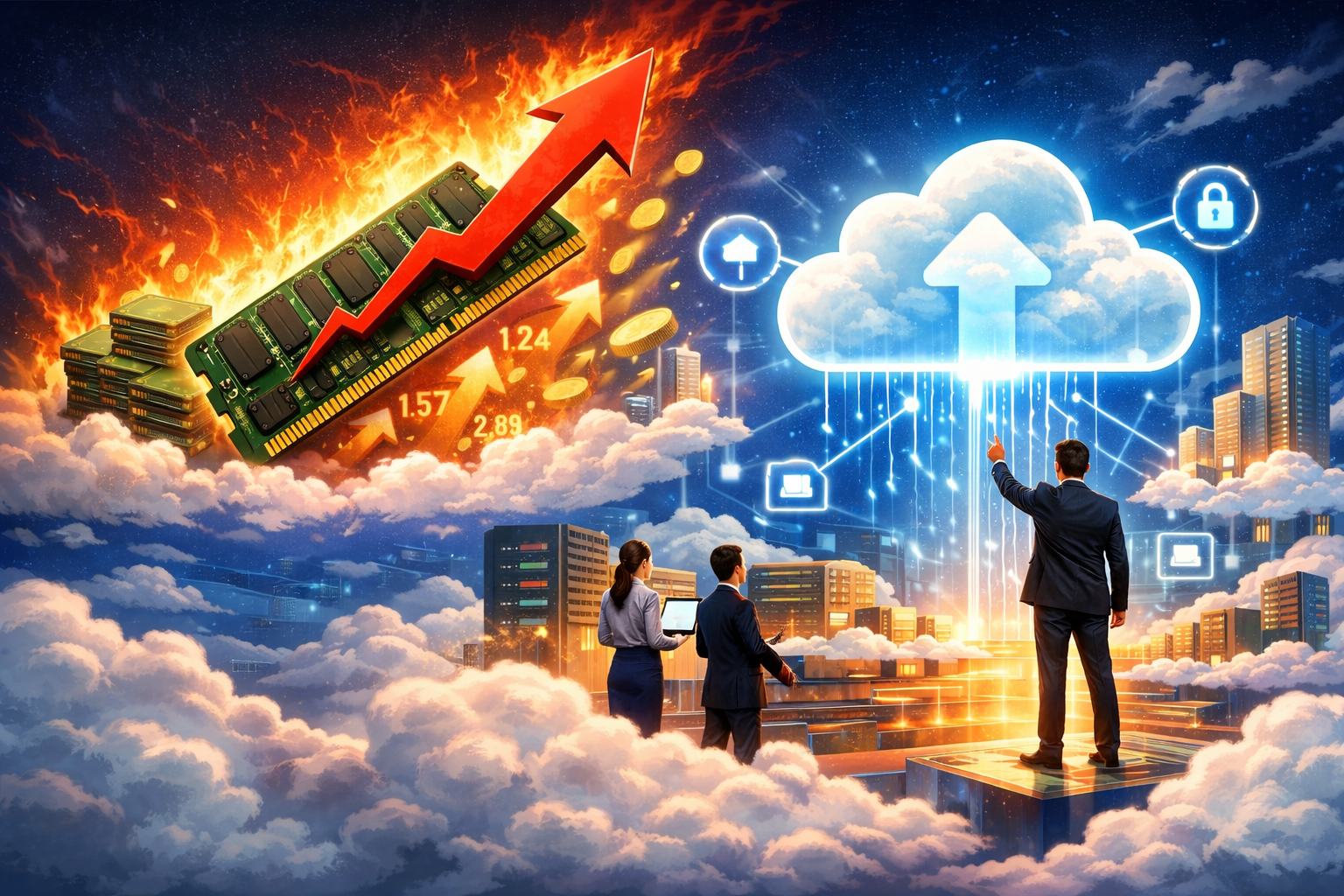 存储疯涨，上云是唯一解药