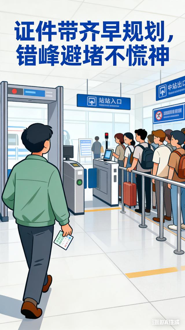AI系列漫画假日叮咛·节节安心——出行篇