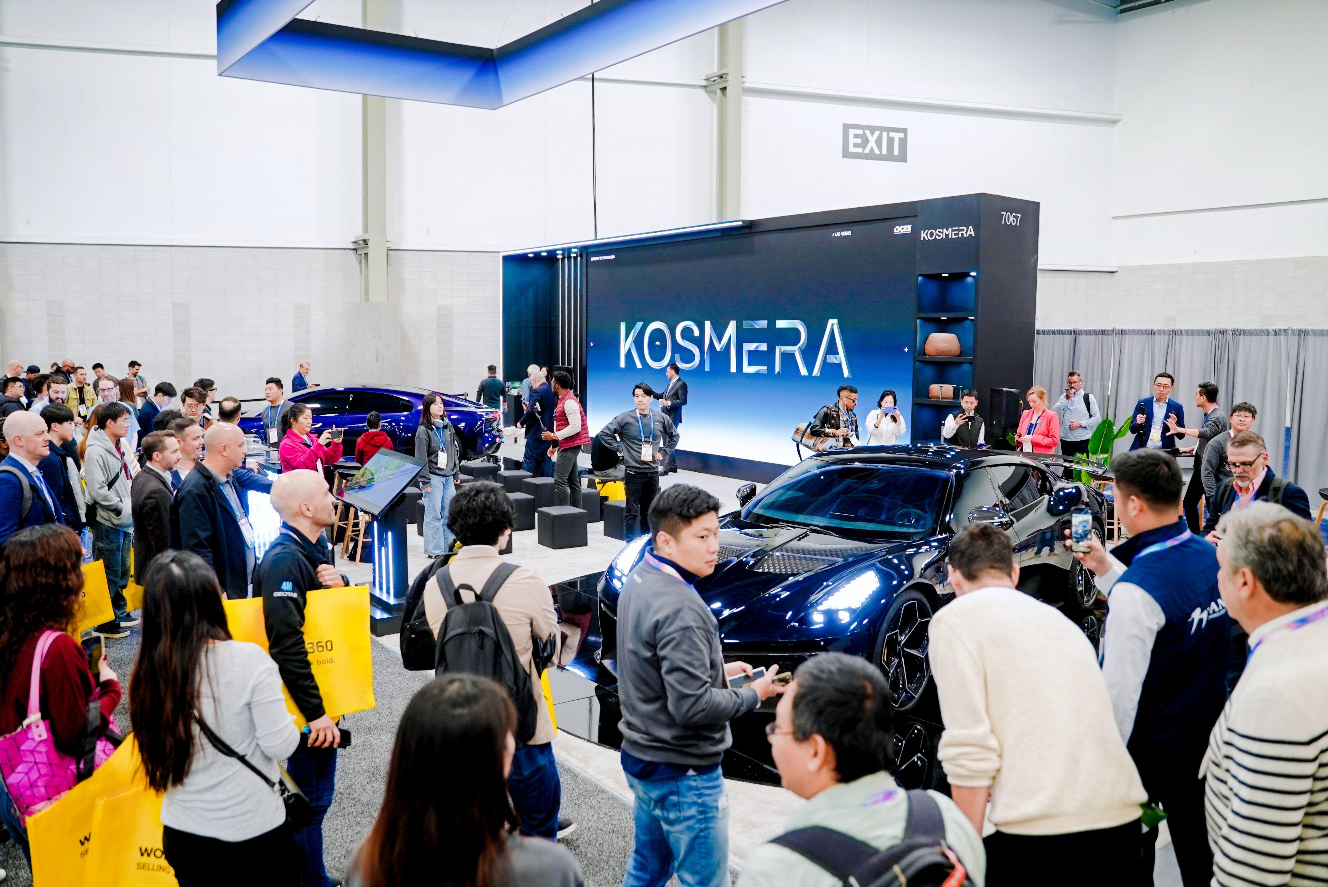 不只是超跑！KOSMERA星辰未来CES首秀，AI+生态互联颠覆出行想象