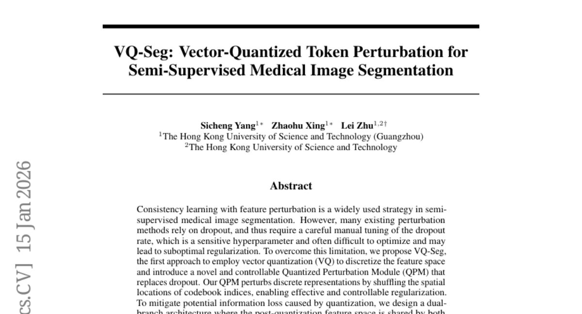 港科大突破：代码本技术提升AI医学图像分析稳定性