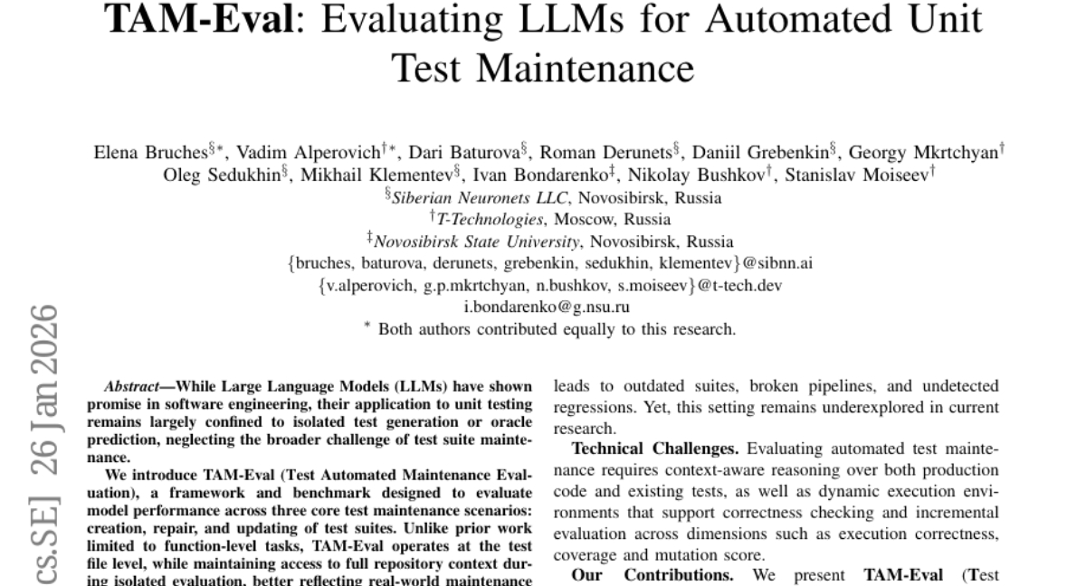 当你的代码测试出问题时,人工智能能像专业程序员一样修复吗?