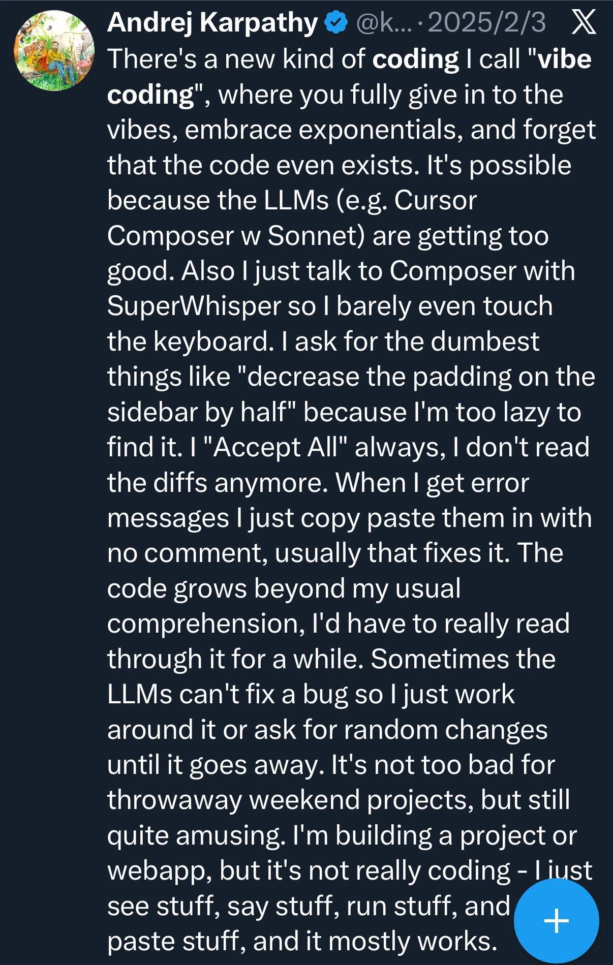 Vibe coding一周年！