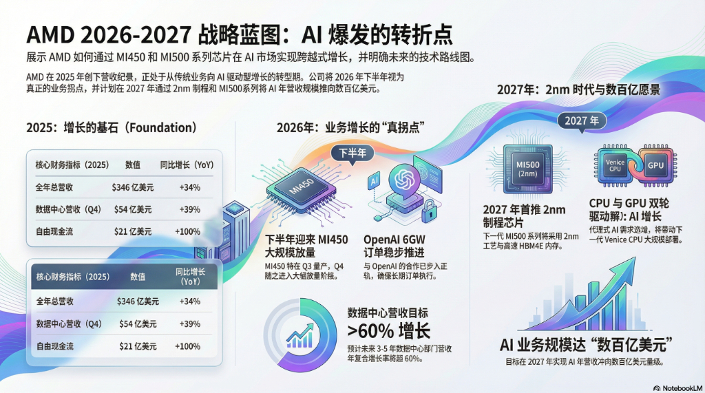 “全年非常看多”！AMD电话会回应质疑：OpenAI 6GW订单“步入正轨”，MI450下半年将“大幅放量”