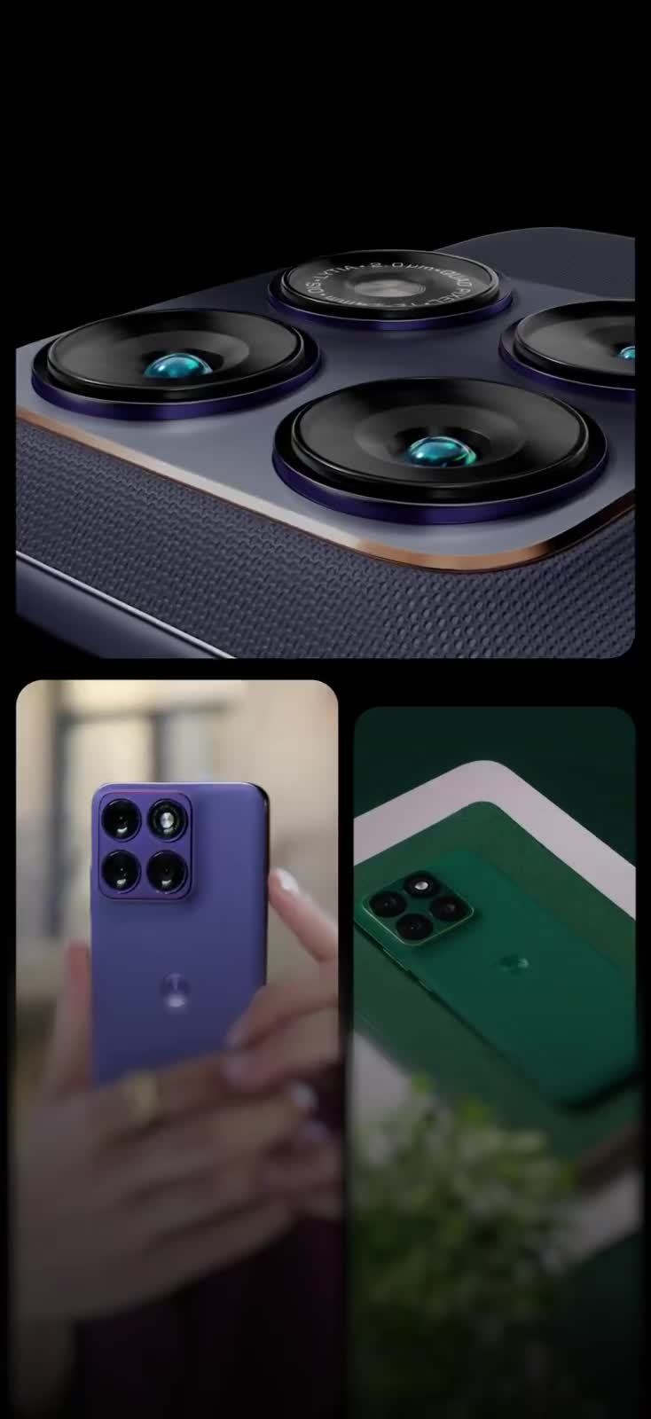 摩托罗拉Edge 70 Fusion手机宣传图曝光：骁龙7s Gen 3芯片