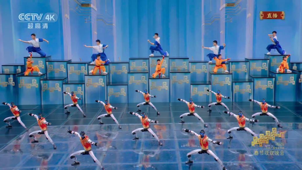 宇树机器人春晚武术表演再炸场，王兴兴：高动态高协同集群控制技术全球首秀