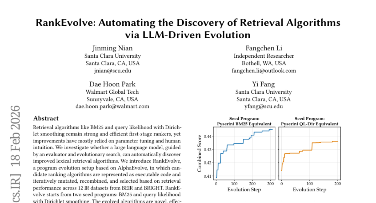 圣塔克拉拉大学打造"算法育种师"：AI自动发现信息检索新方法