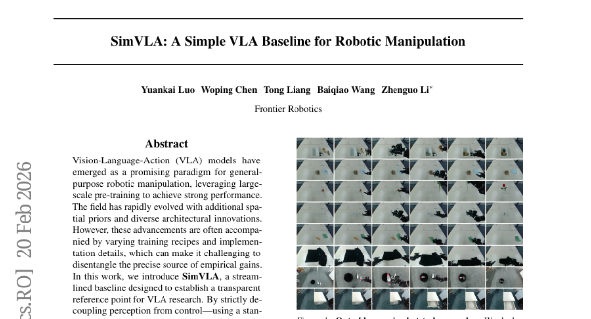 Frontier Robotics团队如何用0.5亿参数打败百亿参数巨头