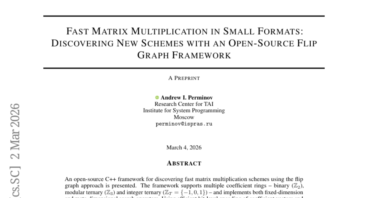 俄罗斯程序员打造开源工具,在小格式计算中超越传统方法