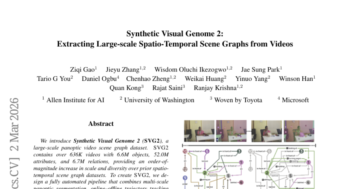 华盛顿大学等联合突破：视频场景图生成实现人类级复杂故事理解