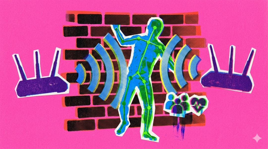 普通路由器变“透视眼”？WiFi穿墙识别人体姿态
