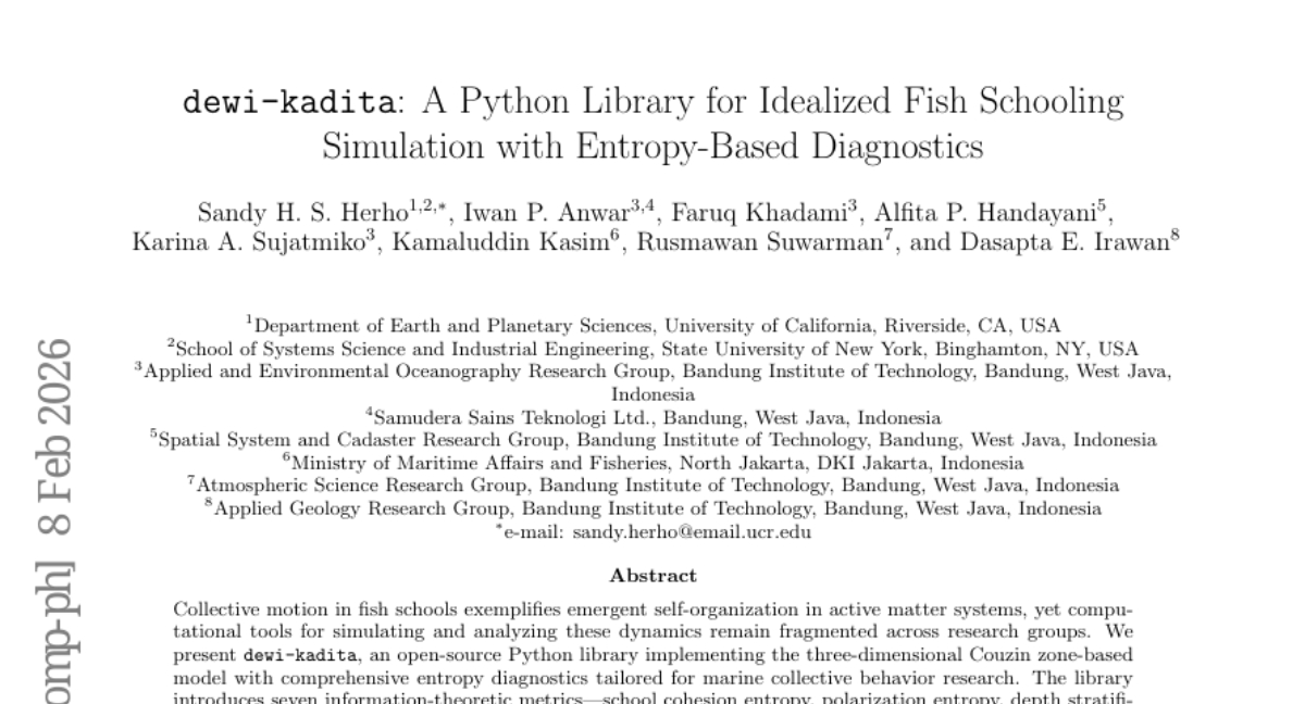 鱼群游泳背后的秘密：加州大学破解海洋生物集体行为的数学密码