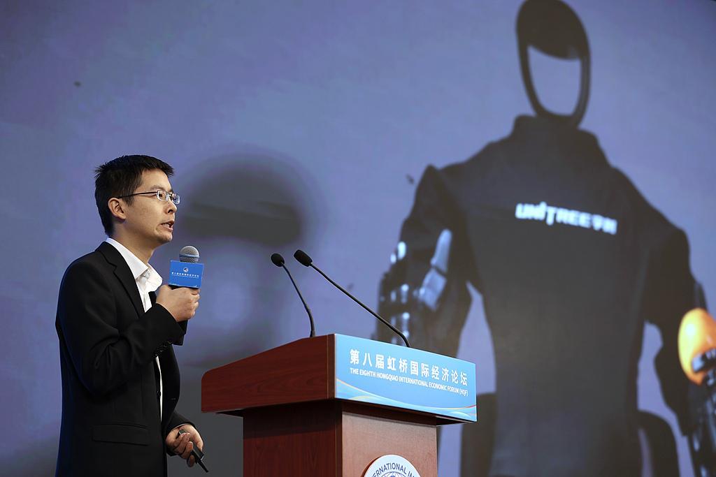 宇树科技王兴兴：今年机器人会跑得比博尔特快