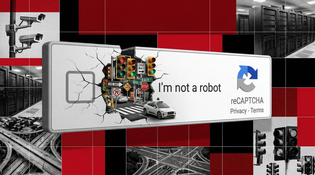 你点击我不是机器人的时候，都是在帮Google免费训练无人驾驶车