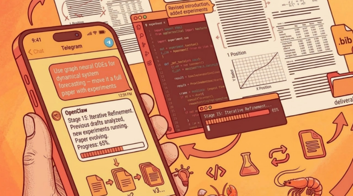 从选题到论文一键生成：最新论文虾把autoresearch往前推了十步