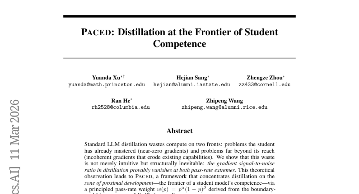 普林斯顿大学发现AI学习"最佳时机"：PACED框架让机器学习更聪明