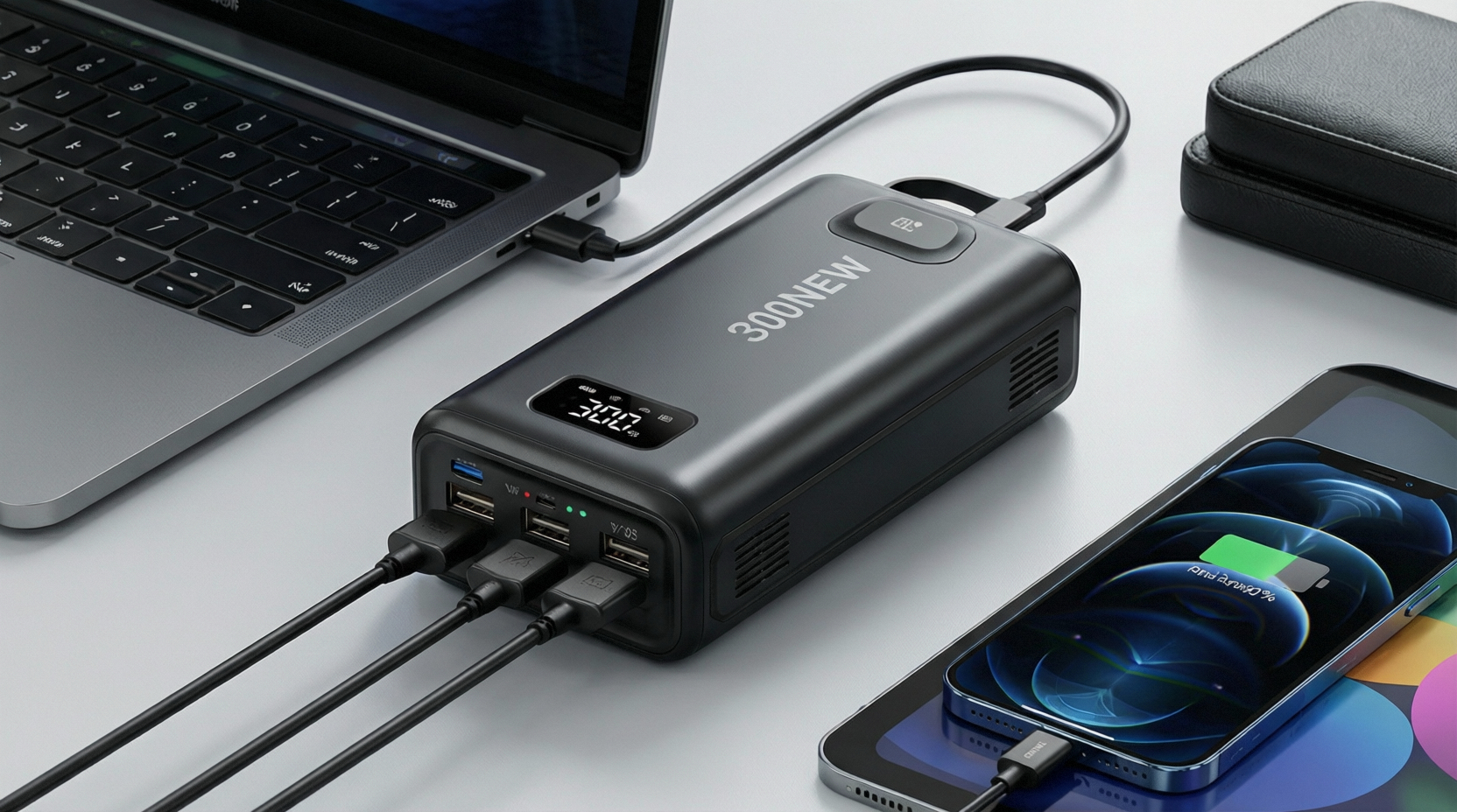 安克300W充电宝可上飞机/OPPO新机样张曝光/赛力斯全资控股蓝电