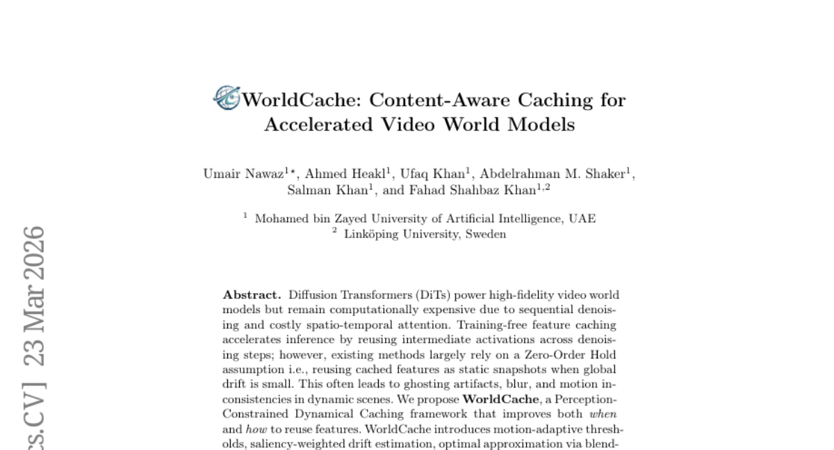 阿联酋顶尖AI研究所突破视频世界模型瓶颈