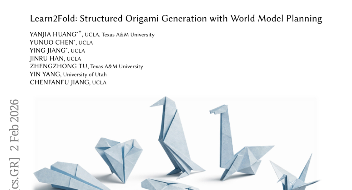UCLA与多所顶尖大学携手破解折纸生成难题