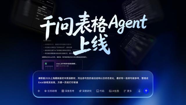 AI开始直接交付Excel，国内首个全场景“表格Agent”上线