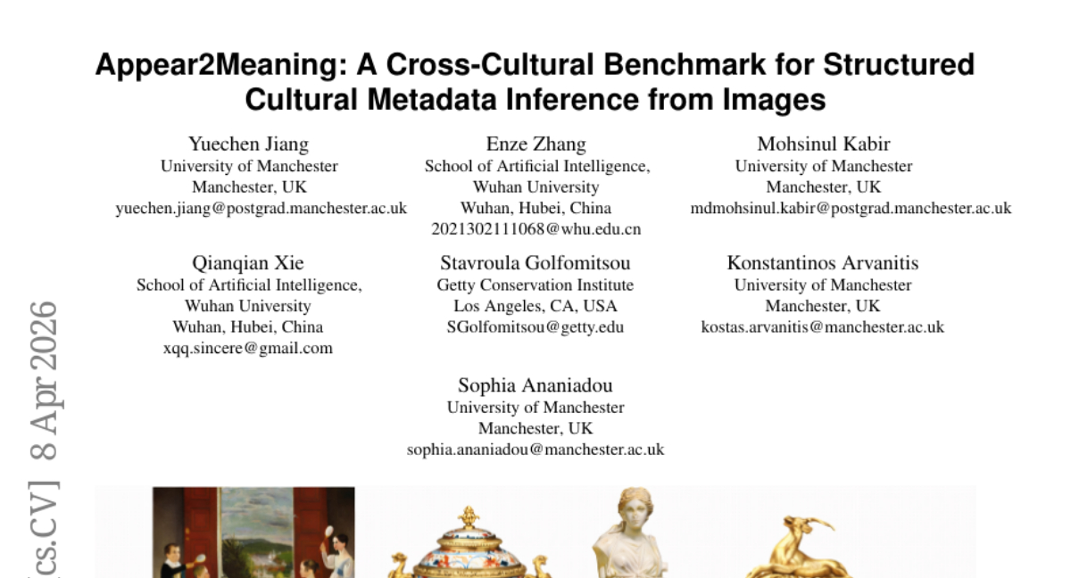 曼彻斯特大学等揭示：AI文物理解存在文化语境识别缺陷能力突破