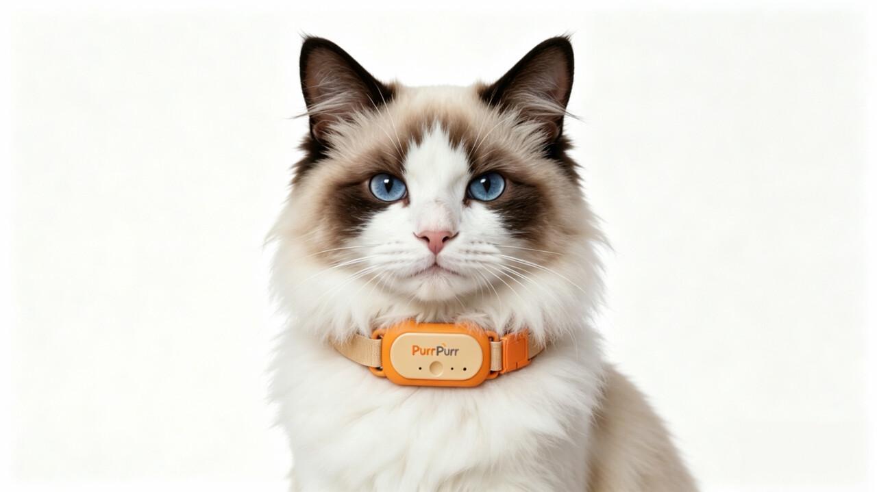 PurrPurr 宠物情感项圈5月20日发售：让AI替你“读懂”毛孩子