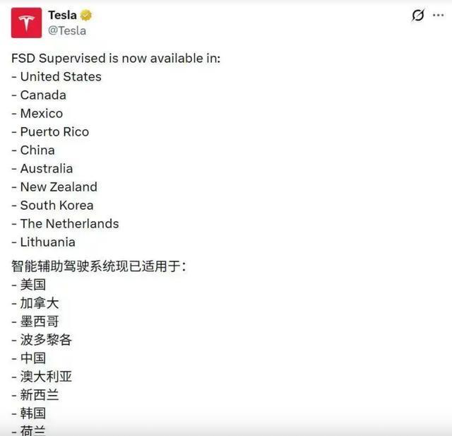 特斯拉监督版FSD正式落地中国背后的商业逻辑|新经济观察