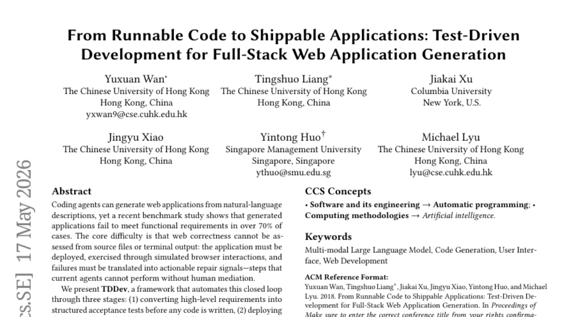港中大等三校突破：AI实现网站从功能运行到用户体验可用性提升